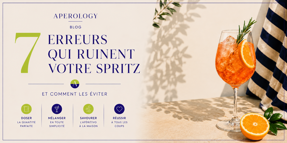 7 erreurs qui ruinent votre Spritz (et comment les éviter)